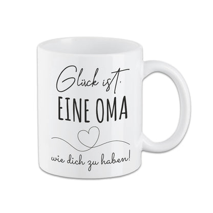 Tasse - Glück ist, eine Oma wie dich zu haben -