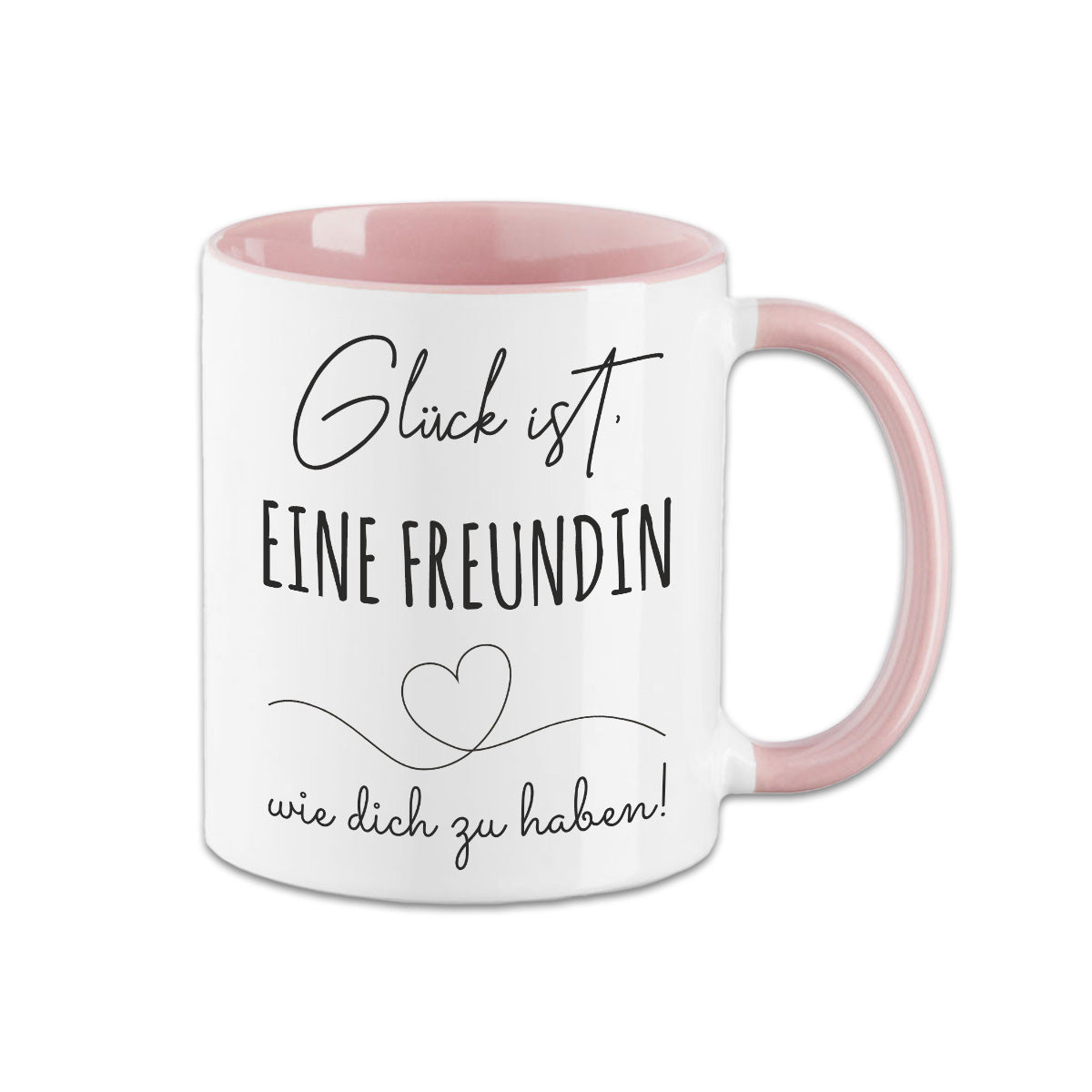 Tasse - Glück ist, eine Freundin wie dich zu haben -
